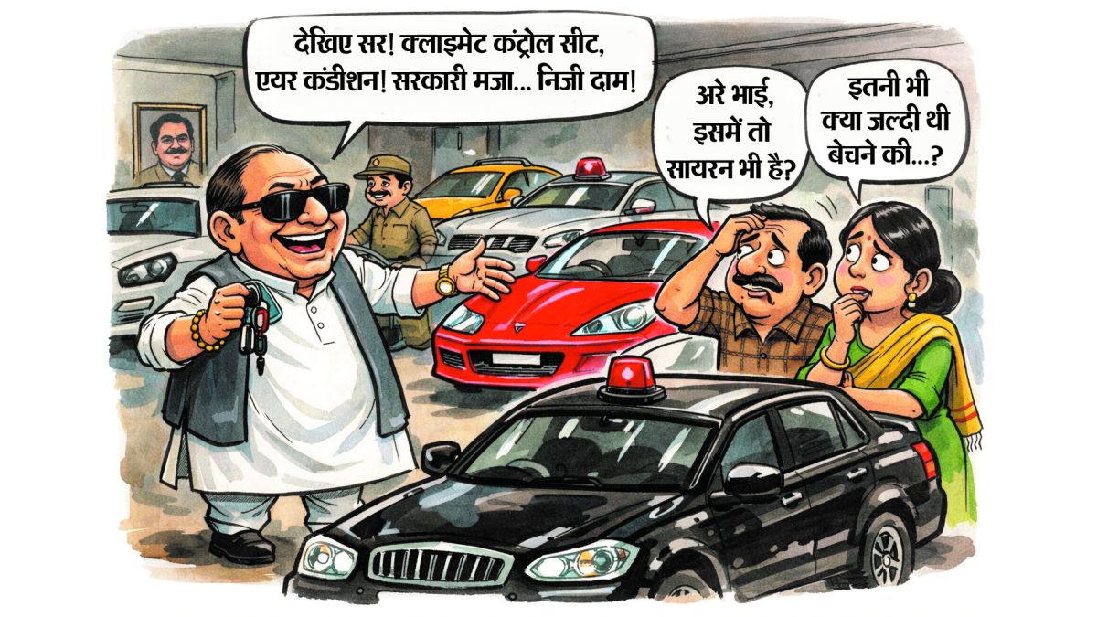 साहब की गाड़ी सब पर भारी